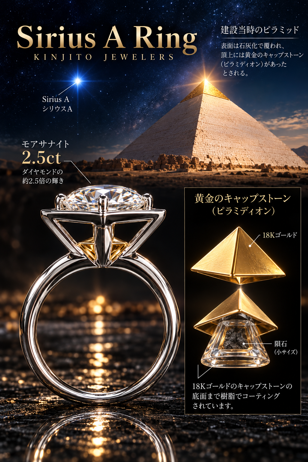 Sirius A ring jewelry